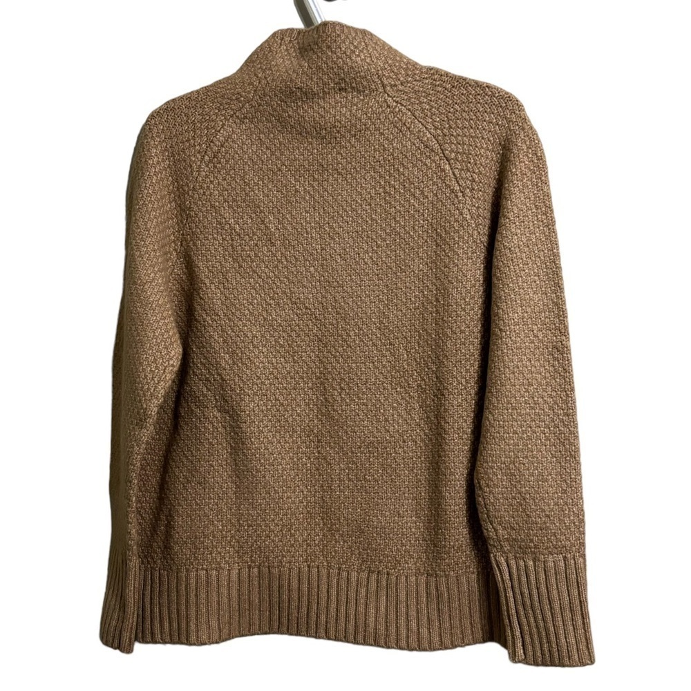New Ann Taylor Sz XS ANN TAYLOR Raglan Button Mockneck Raglan - Picture 4 of 6